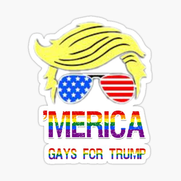 Item preview, Gays For Trump 2020 collection, Election 2020 designed and sold by Crime By Speech.