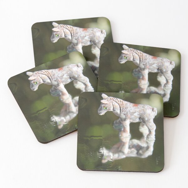 Item preview, Grey marble precious horse miniature figurine designed and sold by EstelleRossetti.
