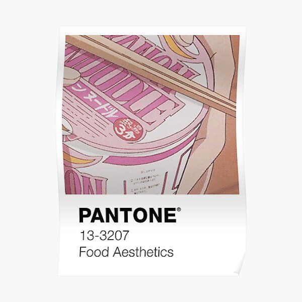 PANTONE ANIME Poster