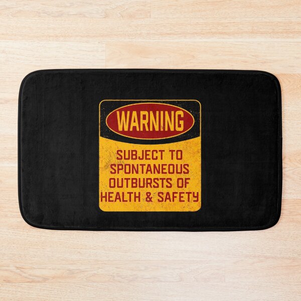 Item preview, Warning Subject To Spontaneous Outbursts Of Health And Safety designed and sold by kudostees.