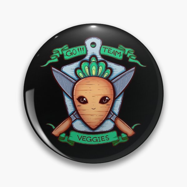 Item preview, Carot and Knife Coat of Arms Illustration designed and sold by ZaryaKiqo.
