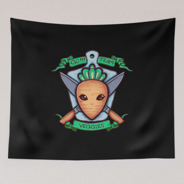 Item preview, Carot and Knife Coat of Arms Illustration designed and sold by ZaryaKiqo.