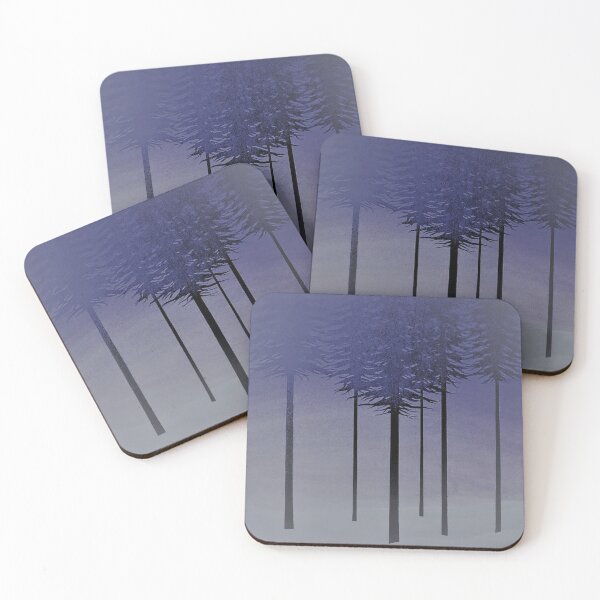 Item preview, Purple Winter Pines III designed and sold by MonstahPrintsS.