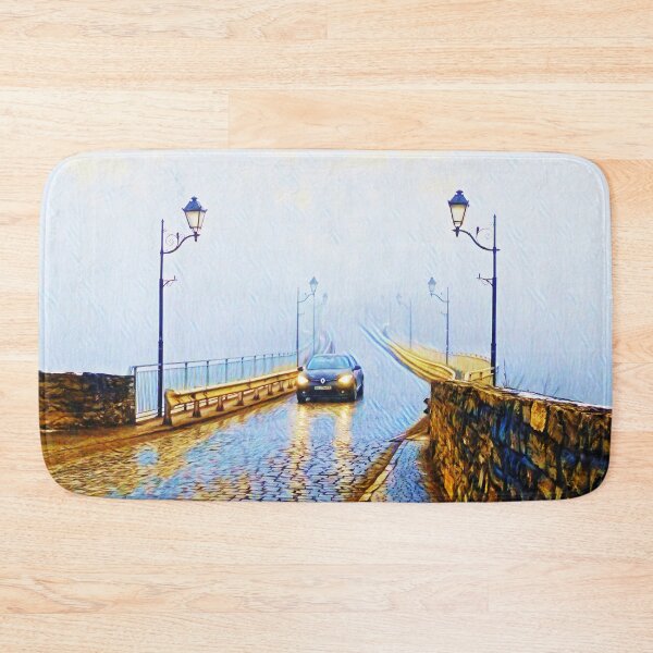 Item preview, Misty bridge leading to nowhere designed and sold by helenkaiy.