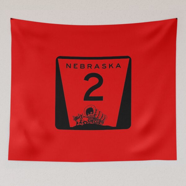 Item preview, Nebraska Highway 2 designed and sold by ForgeGraphics.