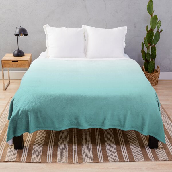 Item preview, Aqua and White Gradient designed and sold by Cool Fun  Awesome Time.
