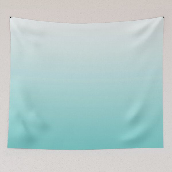 Item preview, Aqua and White Gradient designed and sold by Cool Fun  Awesome Time.