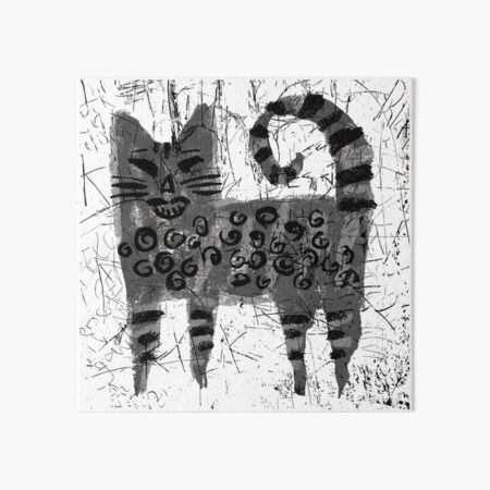 Alley Cat 3 Art Board Print