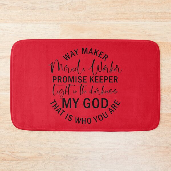 Item preview, WAYMAKER MIRACLE WORKER PROMISE KEEPER designed and sold by DoubleDSD.