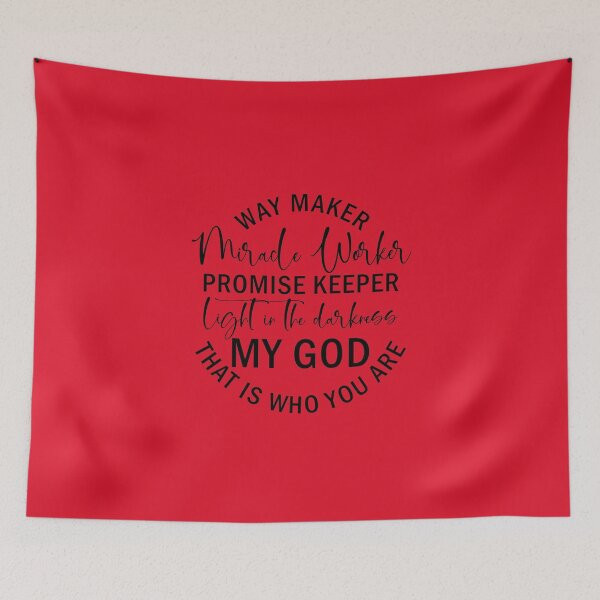 Item preview, WAYMAKER MIRACLE WORKER PROMISE KEEPER designed and sold by DoubleDSD.
