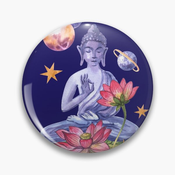 Item preview, Buddha watercolor designed and sold by Margarita Steshnikova.
