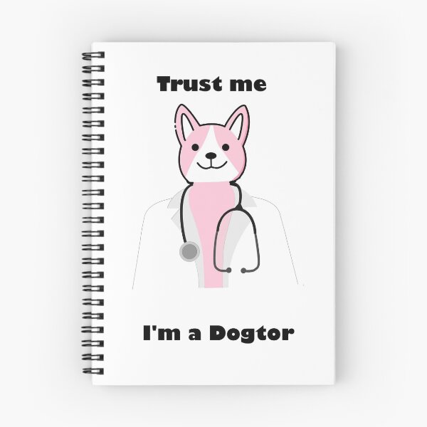 Item preview, Trust me i'm a dogtor designed and sold by Snootstore.