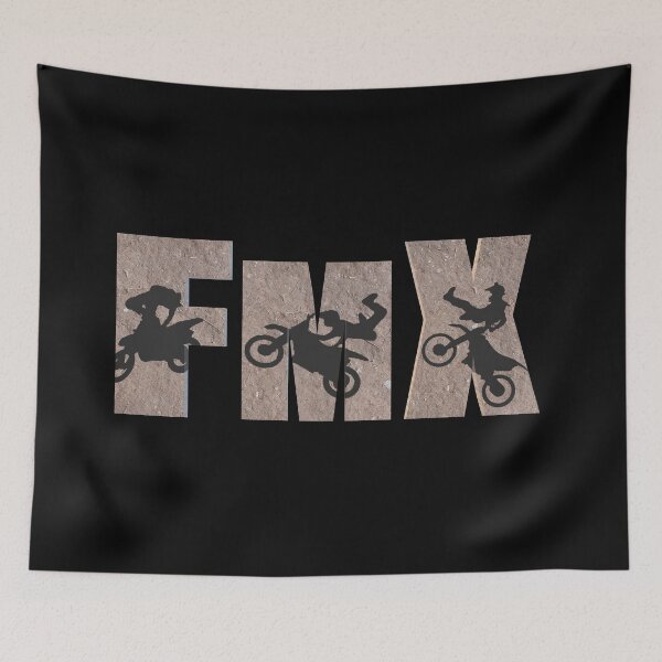 Item preview, FMX Freestyle motocross (dirt text) designed and sold by Pendy777.