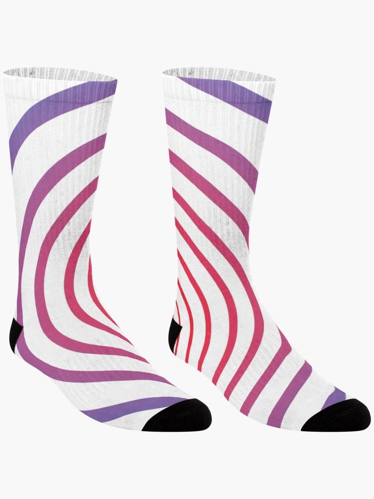 Thumbnail 3 of 5, Socks, gradient illusion designed and sold by powerpointer.