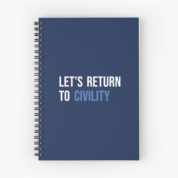 Item preview, Let's Return To Civility designed and sold by XavierWendling.