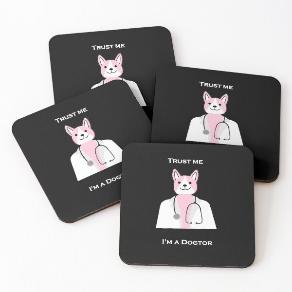Item preview, Trust me i'm a dogtor designed and sold by Snootstore.