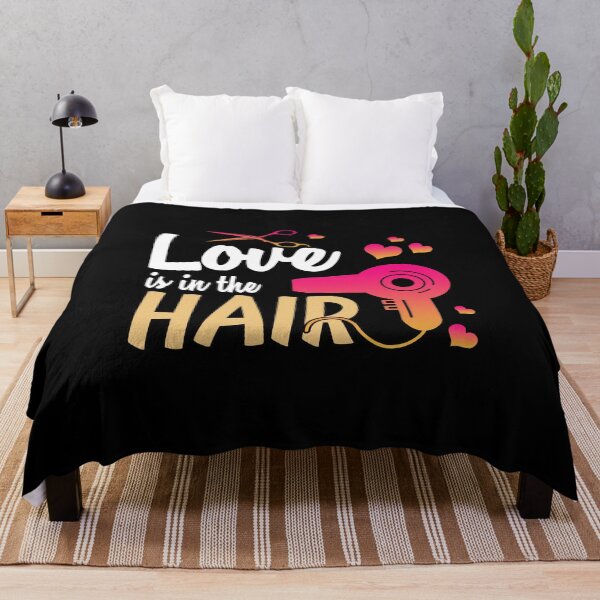 Item preview, Love is in the hair blower designed and sold by redshirtz.