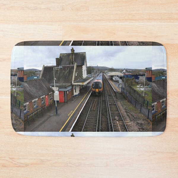 Item preview, Train leaving Petersfield station designed and sold by pinkal.
