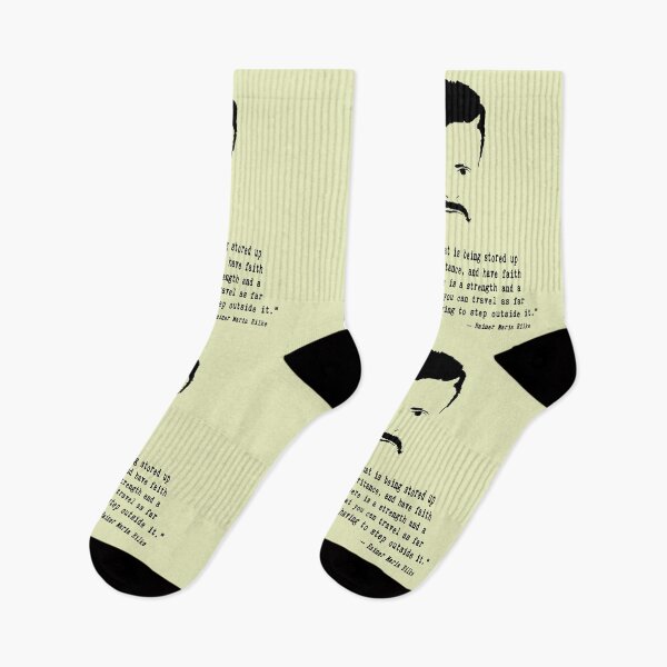 Item preview, Rainer Maria Rilke Quote designed and sold by The Dead  Writers Circle.