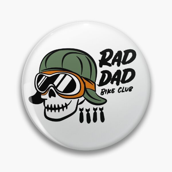 Item preview, Rad Dad Bicycle Club: Cargo Pilot Skull designed and sold by WREDesigns.