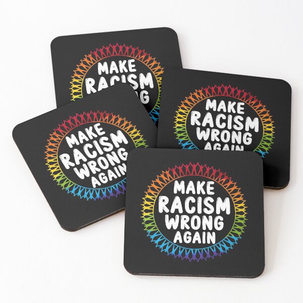 Item preview, Make racism wrong again designed and sold by redshirtz.