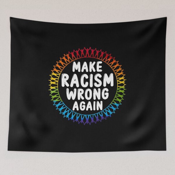 Item preview, Make racism wrong again designed and sold by redshirtz.