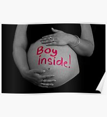Boy inside! Poster