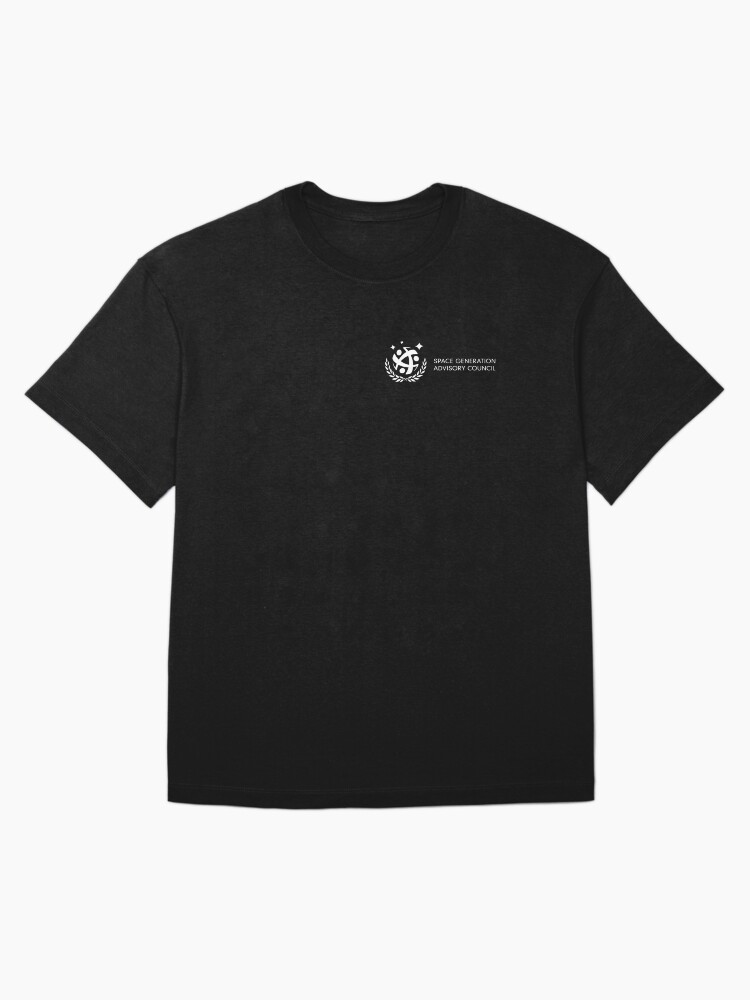 Thumbnail 3 of 7, Oversized T-Shirt, SGAC Logo White designed and sold by SGAC-Shop.