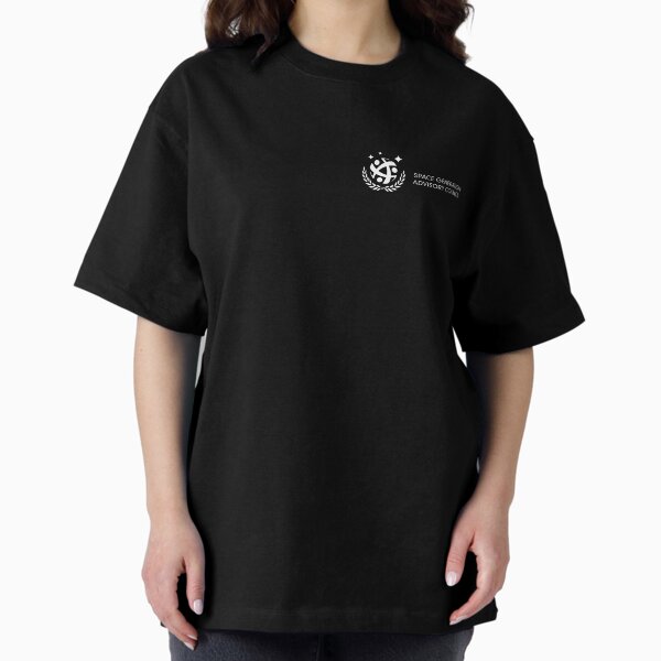 SGAC Logo White Oversized T-Shirt