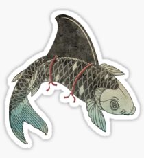 Koi Shark Fin Sticker