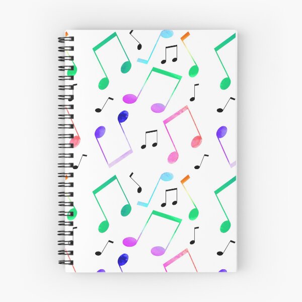 Item preview, Watercolor Music Note Pattern Version 2 designed and sold by Jrw-Design.