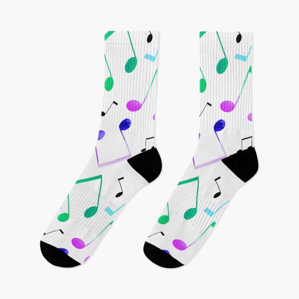 Item preview, Watercolor Music Note Pattern Version 2 designed and sold by Jrw-Design.