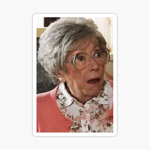 CORRIE LEGENDS- Blanche Hunt Sticker
