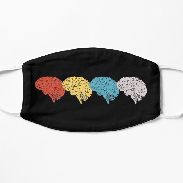 Vintage Brain for Neuroscientist Mask