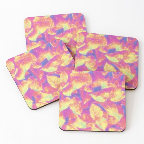 Item preview, Pink and Golden Leaves Design designed and sold by Sarah Wainwright.