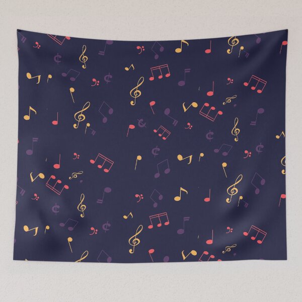Item preview, Music notes pattern Gift for Musicians and Music Lovers designed and sold by JokeGysen.