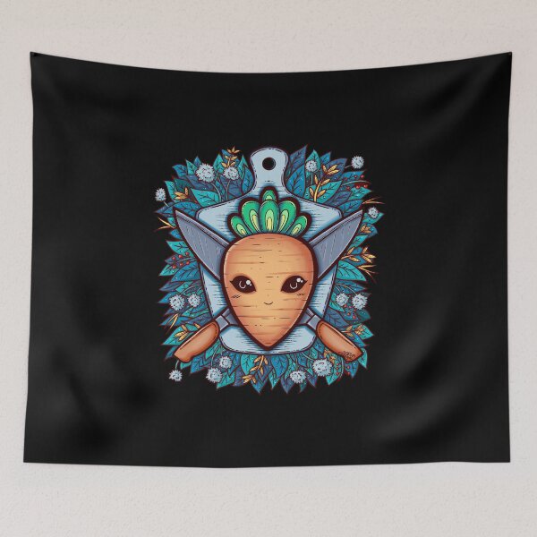 Item preview, Carot and Knife Coat of Arms Illustration designed and sold by ZaryaKiqo.