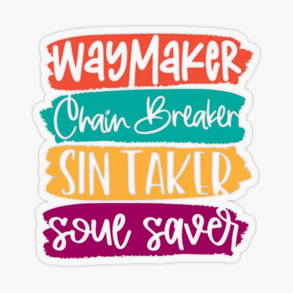 Chain Breaker Stickers Redbubble