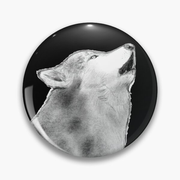 Item preview, THE WOLF DRAWING designed and sold by MKHBOOS.