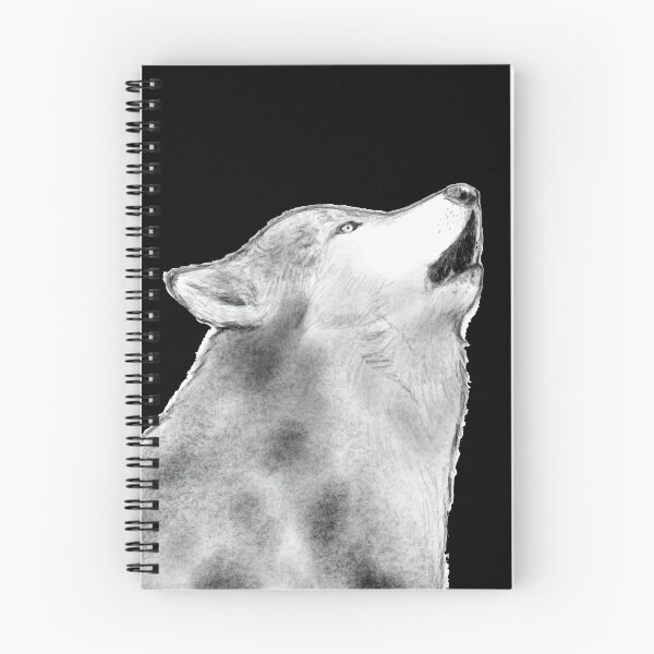 Item preview, THE WOLF DRAWING designed and sold by MKHBOOS.