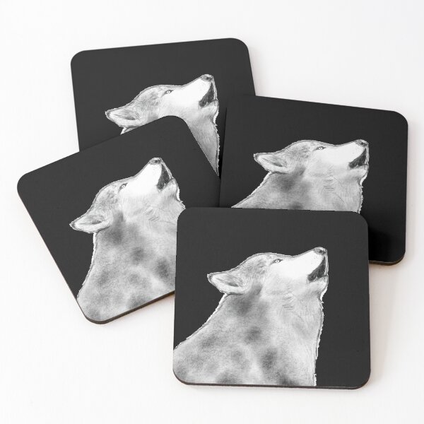 Item preview, THE WOLF DRAWING designed and sold by MKHBOOS.