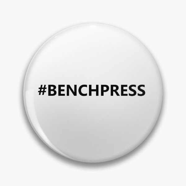 Item preview, Hashtag Benchpress - Powerlifting Black designed and sold by Saguiitay.