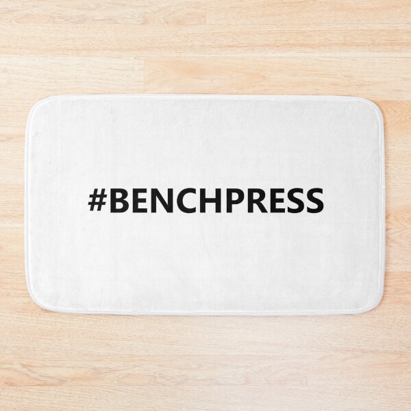 Item preview, Hashtag Benchpress - Powerlifting Black designed and sold by Saguiitay.