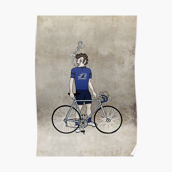Gainsbourg porte des Gitanes Poster