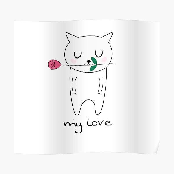 Posters Sur Le Theme Maigre Chat Redbubble