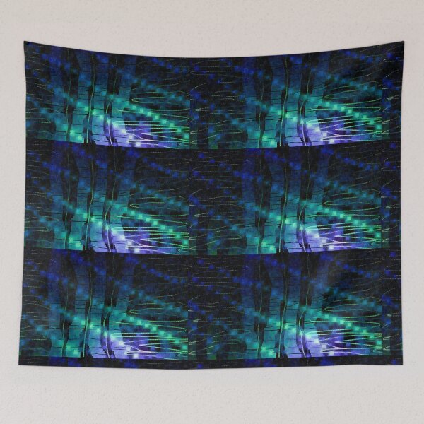Item preview, Silk blue krypton magic network designed and sold by OSG369.