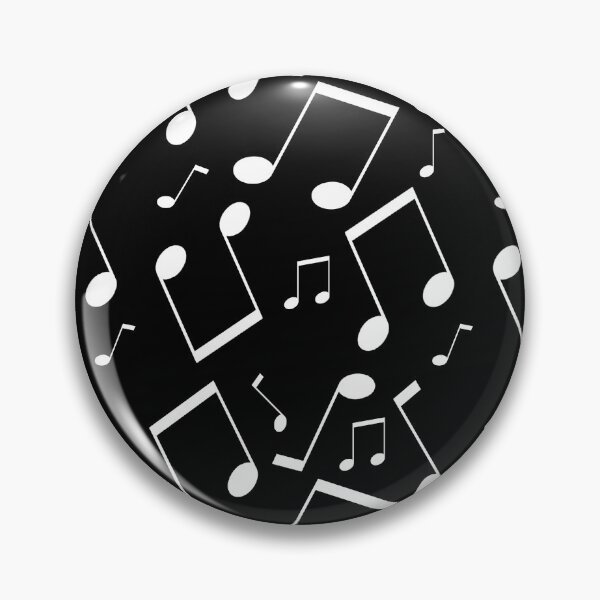 Artikelvorschau, Weiße Musiknoten entworfen und verkauft von Jrw-Design.