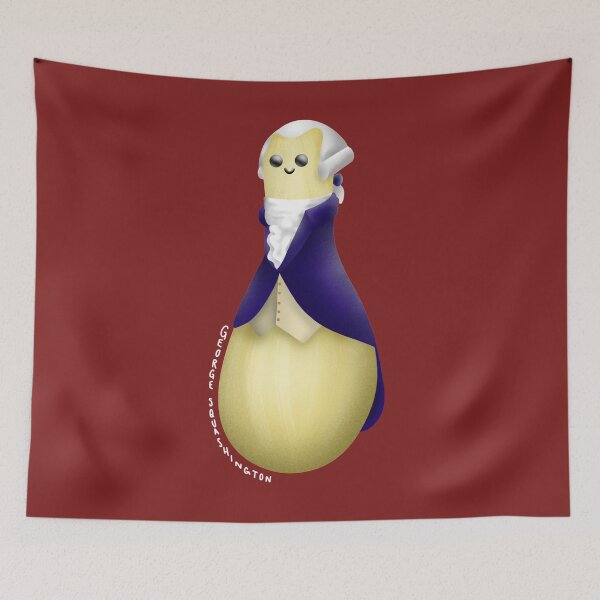 Item preview, George Squashington designed and sold by The Curly Redhead.
