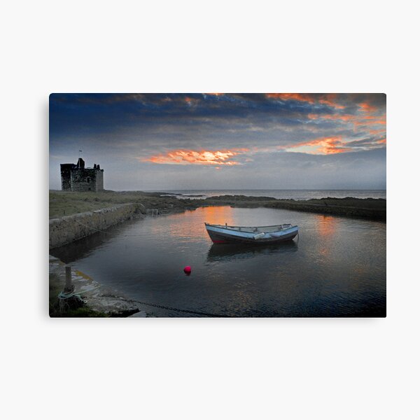 Portencross Harbour Canvas Print