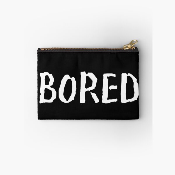 Item preview, Bored Funny Slogan typography Adults Apparel Stickers Cases Mugs Tapestries For Man's & Woman's T-Shirt designed and sold by Wanneer T-shirts Praten.